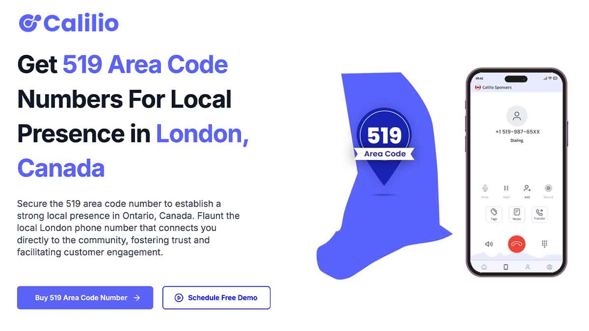 519 Area Code - Get Local London, Ontario Phone Numbers