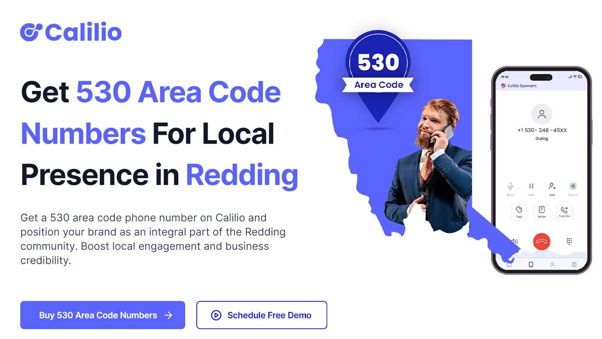 530 Area Code Get Local Redding, California Phone Numbers