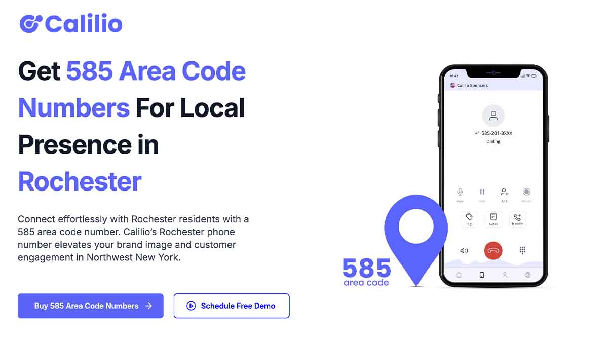 585 Area Code Get Local Rochester, New York Phone Numbers