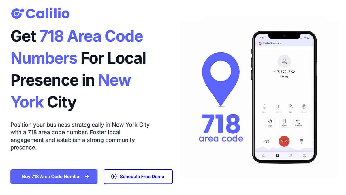 718 Area Code Get Local New York City, NY, Phone Numbers