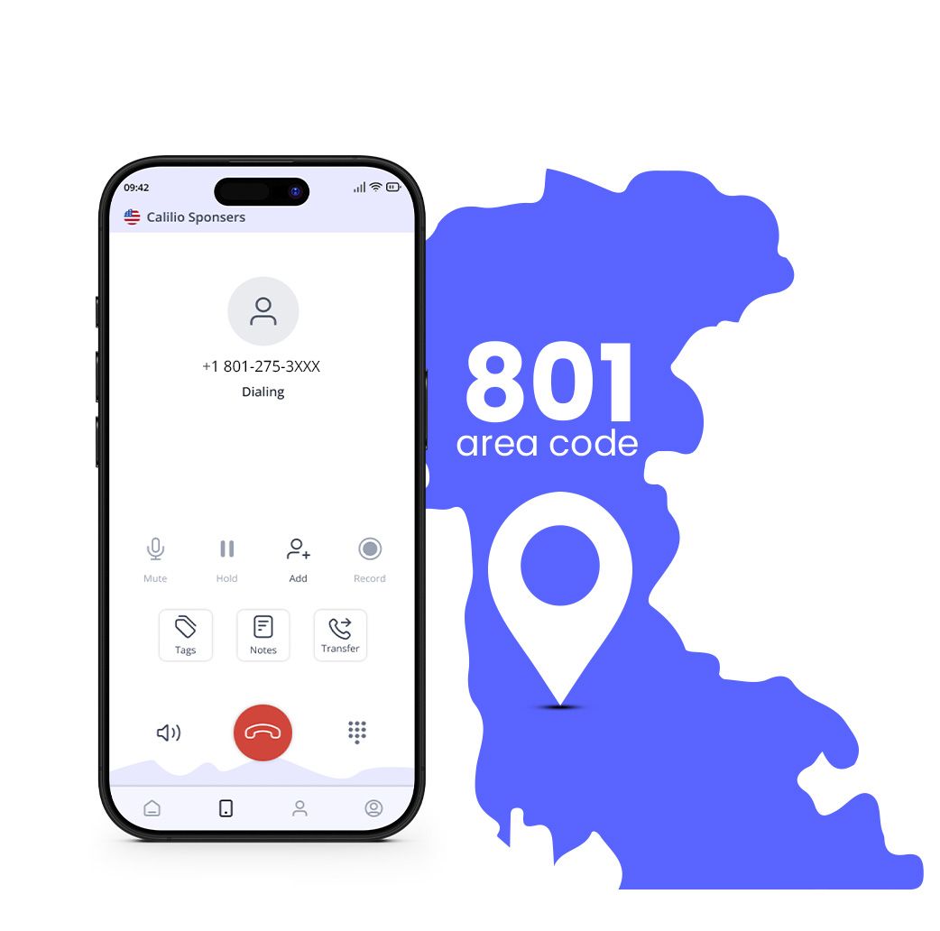 801 Area Code Get a Local Salt Lake City, Utah Number