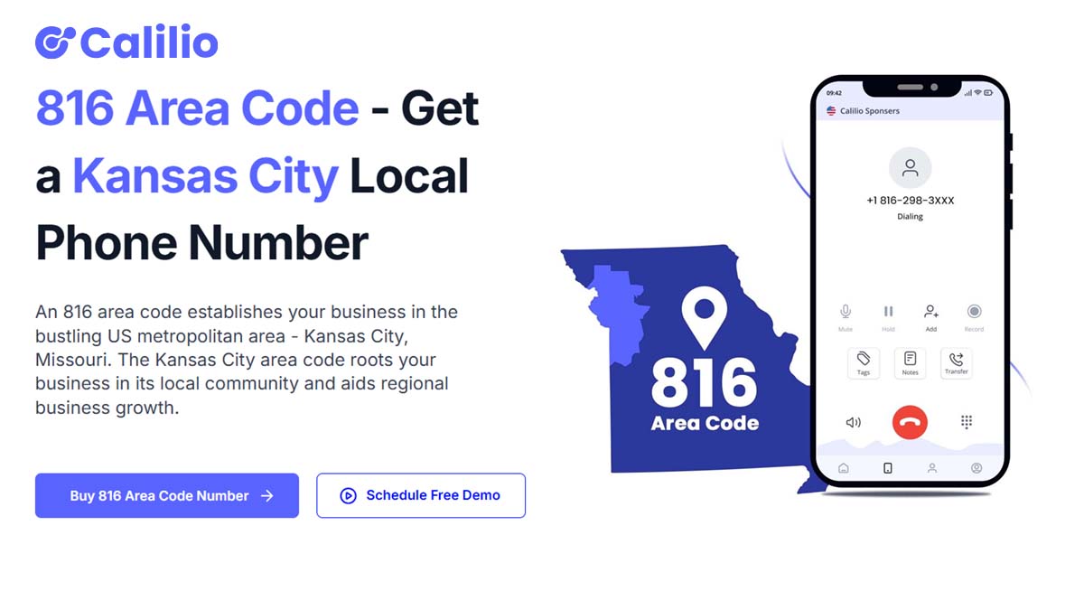 816 Area Code Get Local Kansas City, Missouri Phone Numbers