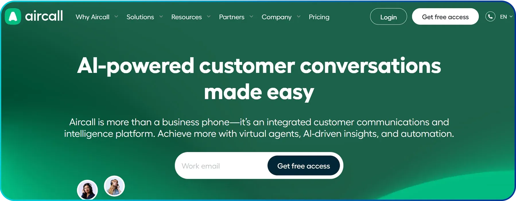 call summary feature of aircall