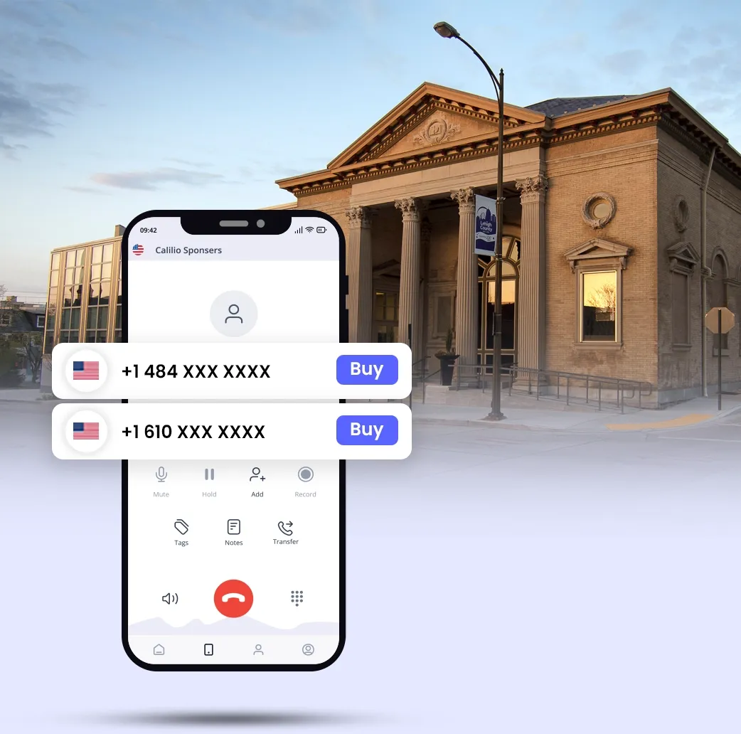 Get Pennsylvania Phone Numbers Local PA Area Codes Calilio