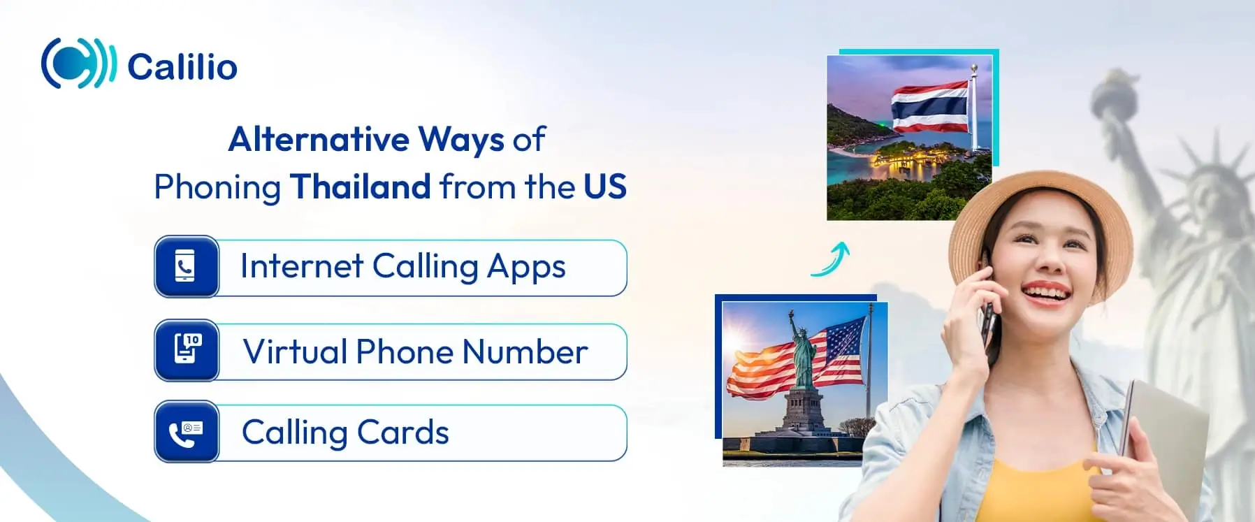 options for dialing thailand from the us