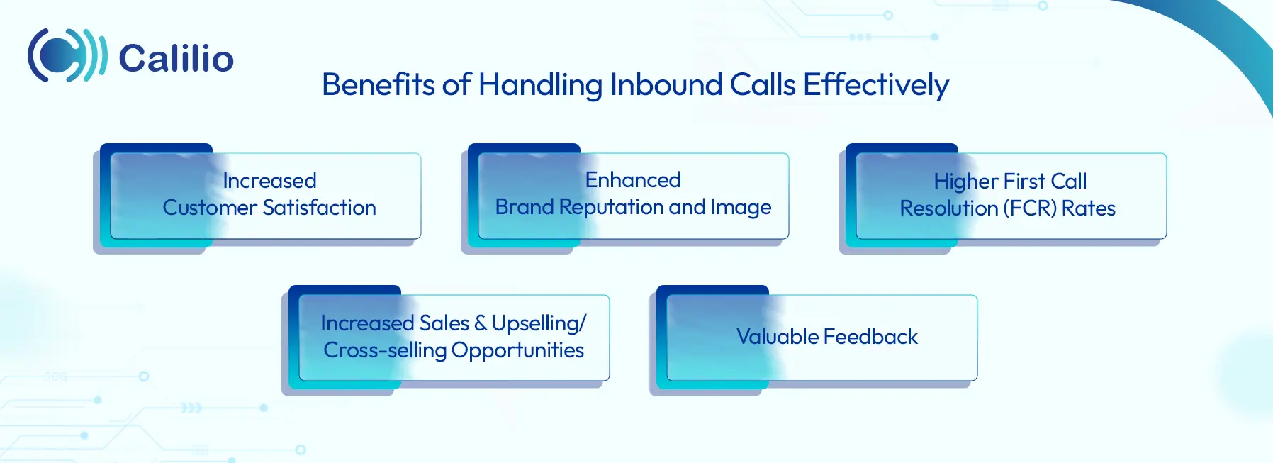 advantages of handling inbound calls