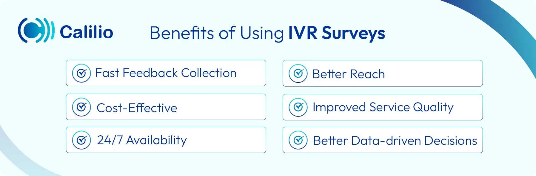 advantages of using ivr surveys