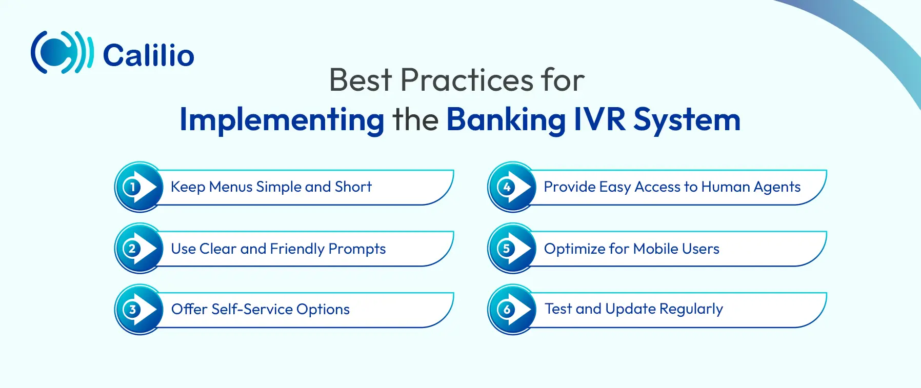 six essential guidelines for banking ivr implementations