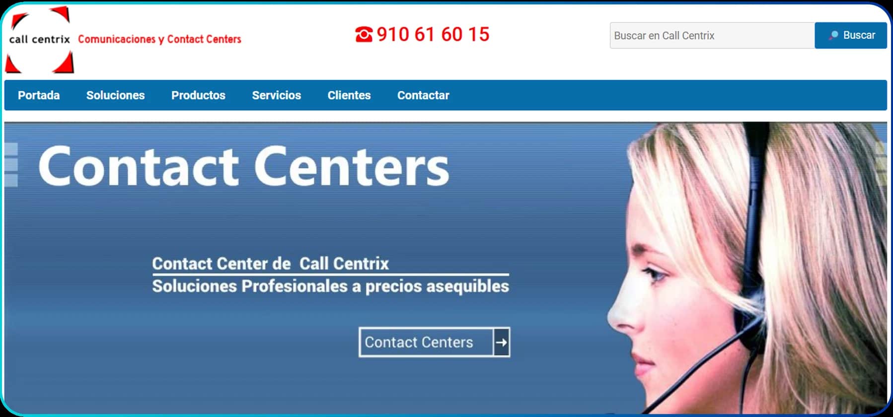 call centrix homepage