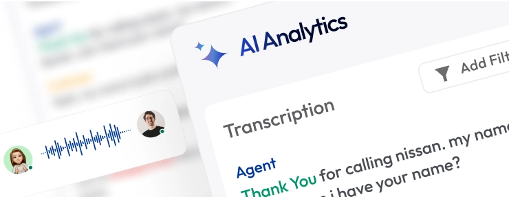 Call transcription features on Calilio