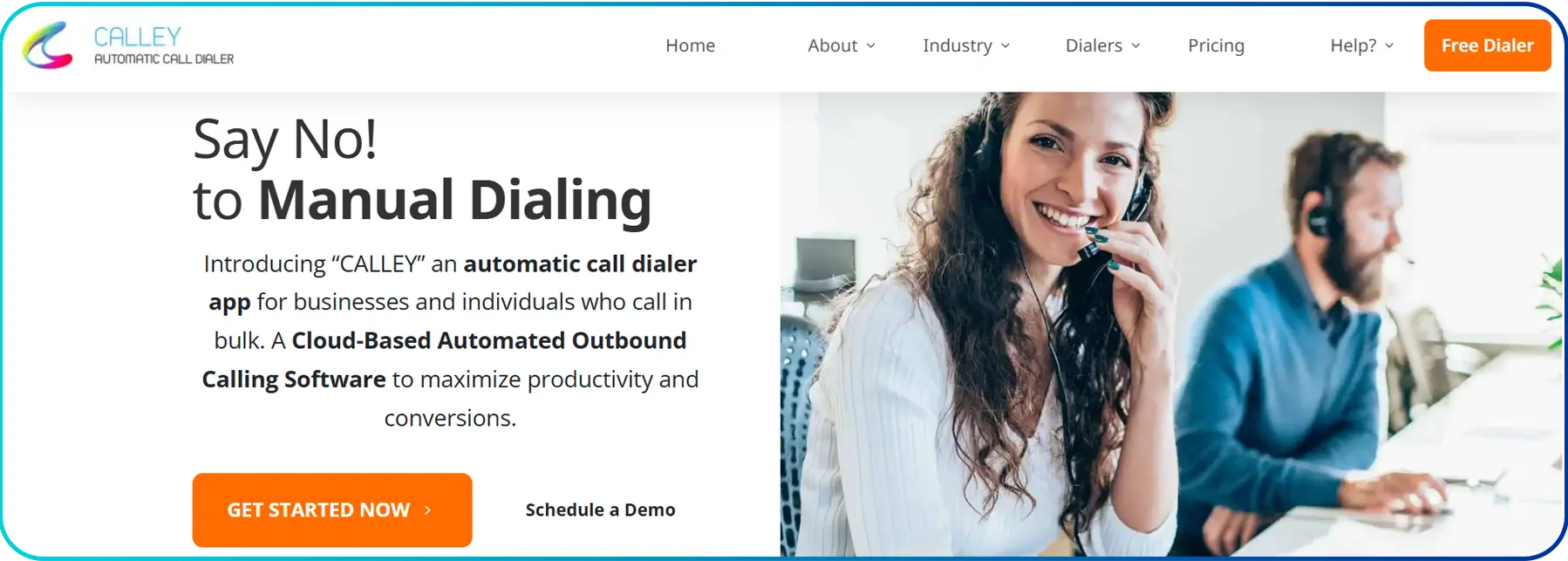 calley homepage