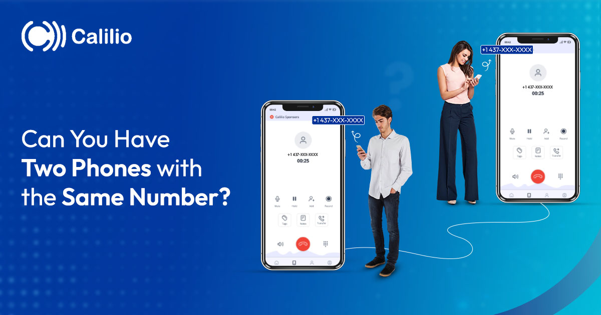 can you have two phones with the same number