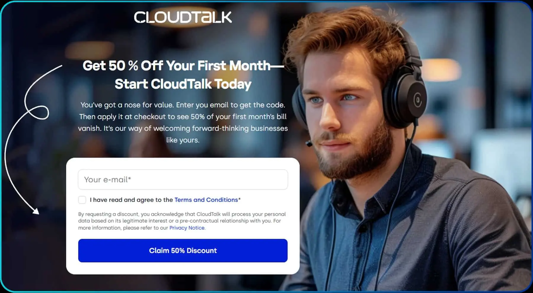 cloudtalk homepage