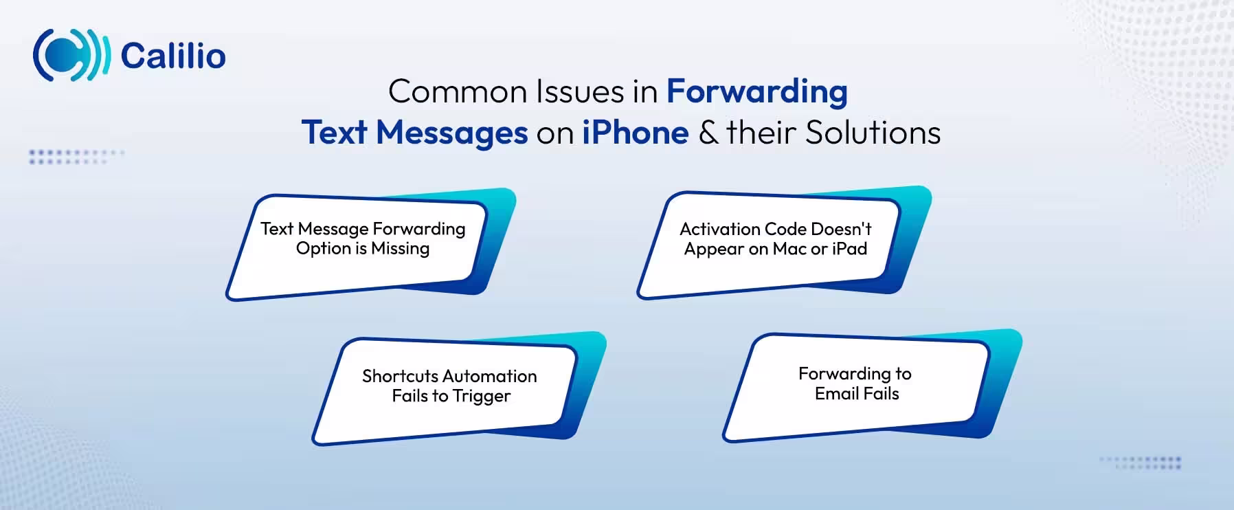 issues in forwarding text message on iphone and their solution