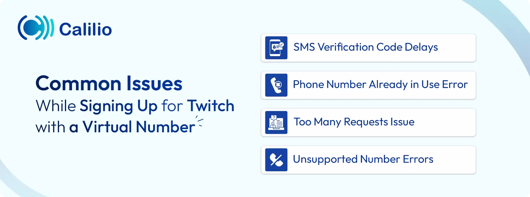 obstacles while signing up for twitch with a virtual number