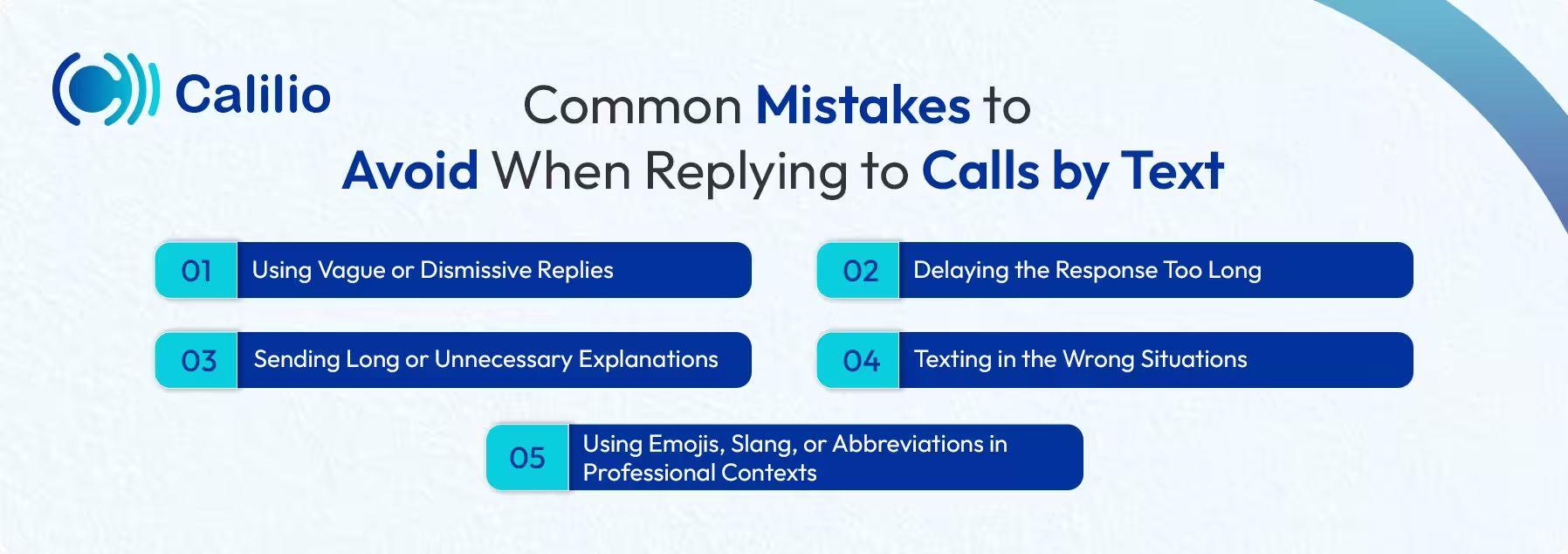 when should you respond to a missed call by text