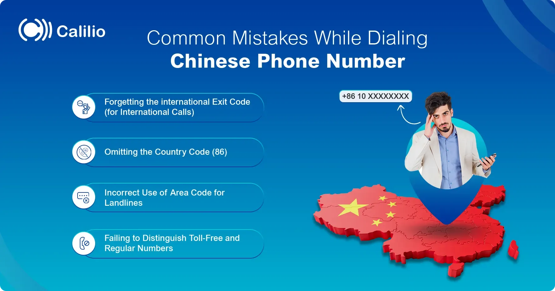 some common mistakes while dialing chinese phone number