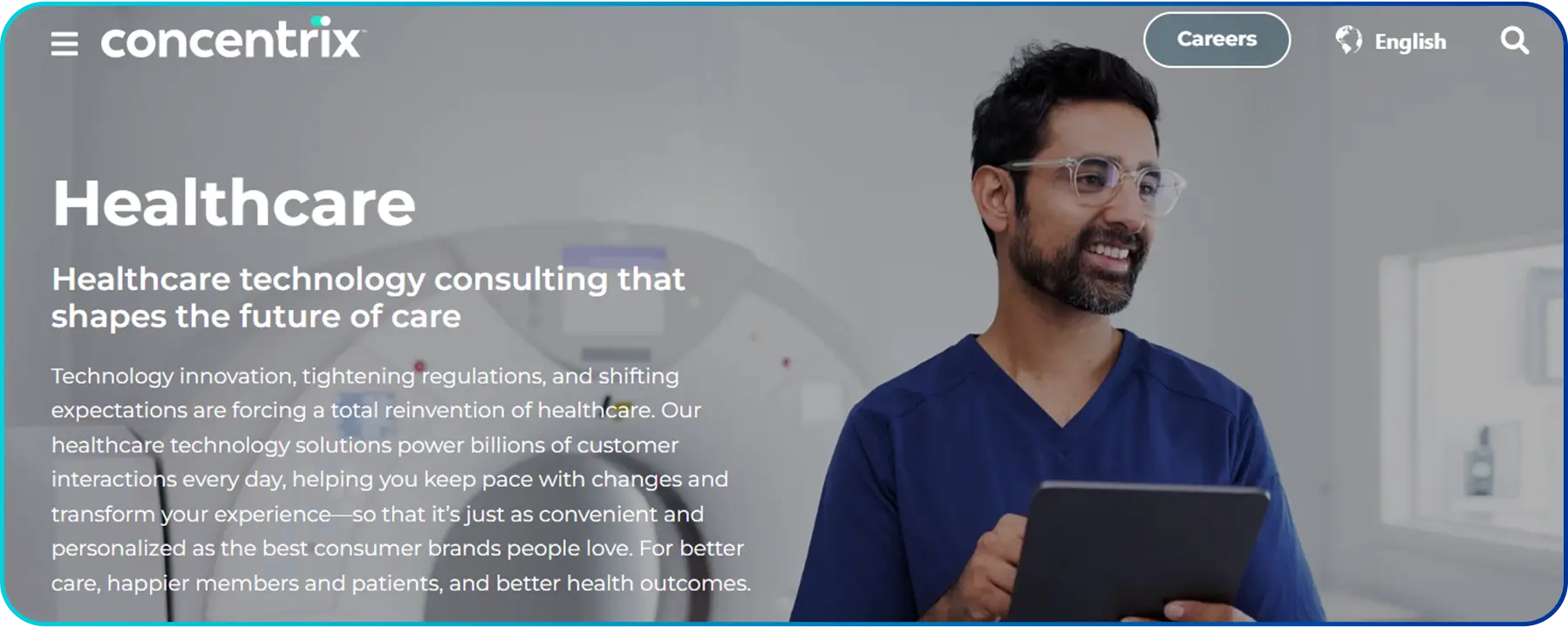 image of concentrix health call center