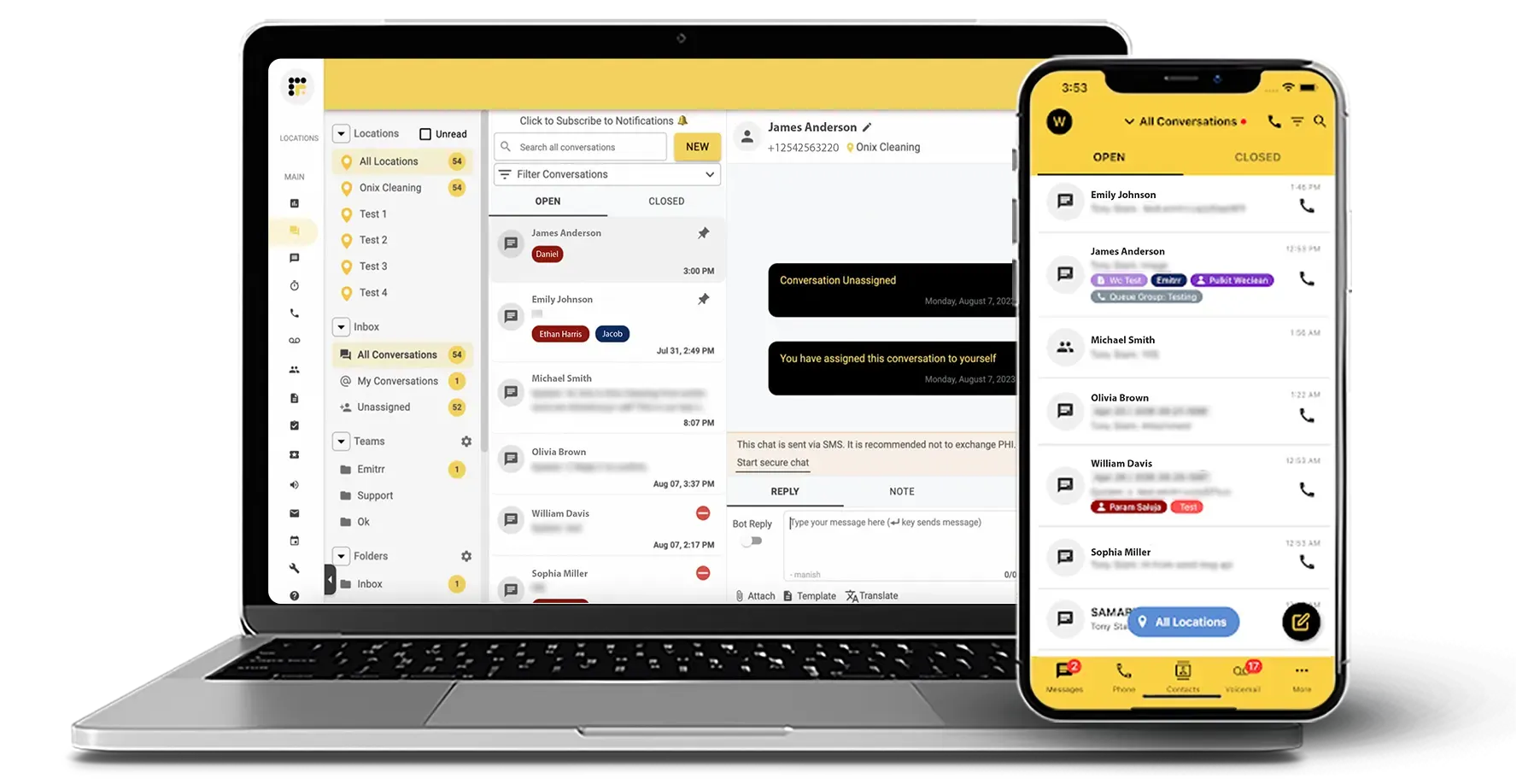emitrr dashboard