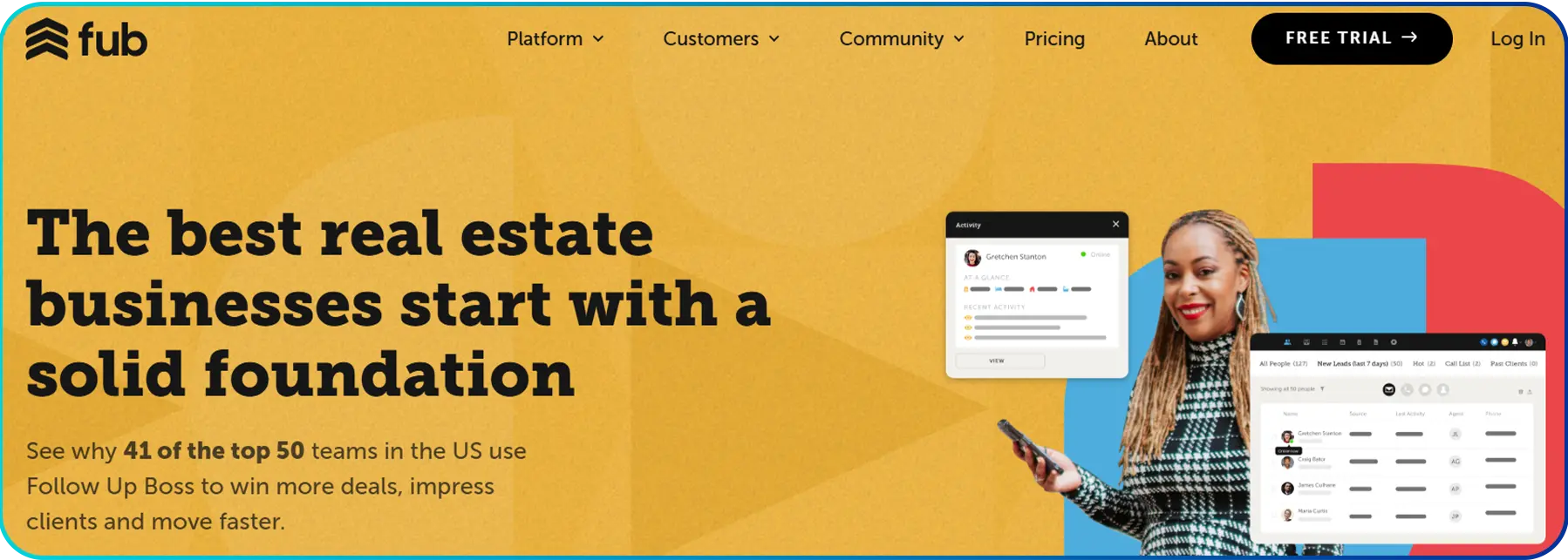 fub dialer homepage