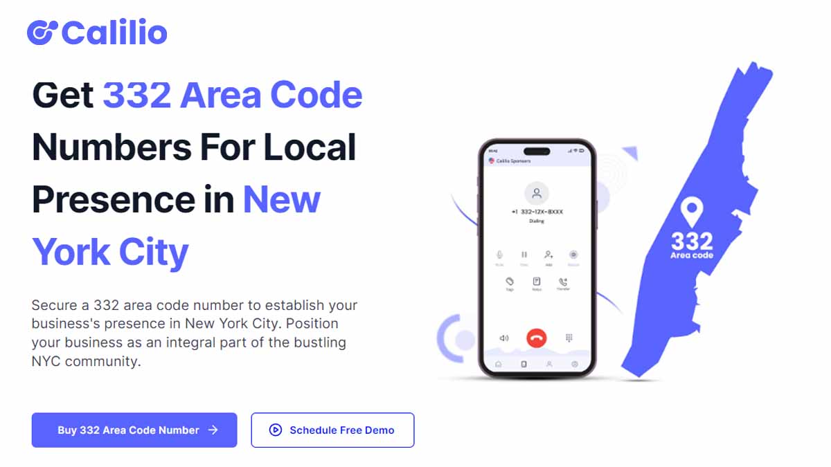 332 Area Code Get Local New York City, NY Phone Numbers
