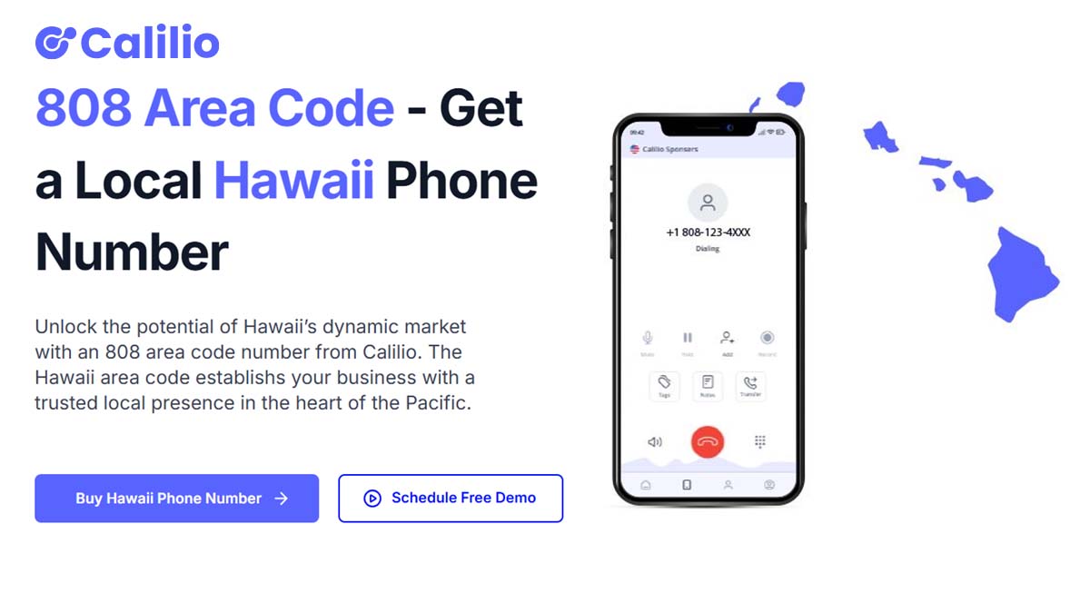 808 Area Code Get Hawaii Local Phone Numbers