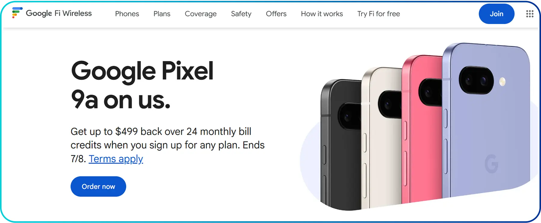 google fi homepage