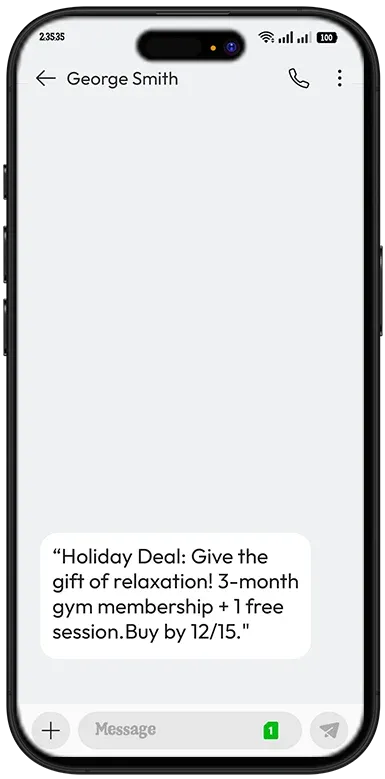 example of holiday or seasonal promotion
