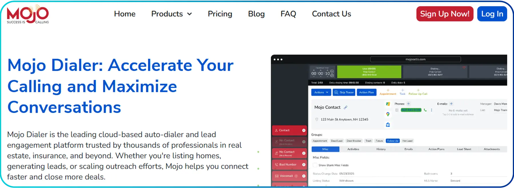  mojo homepage