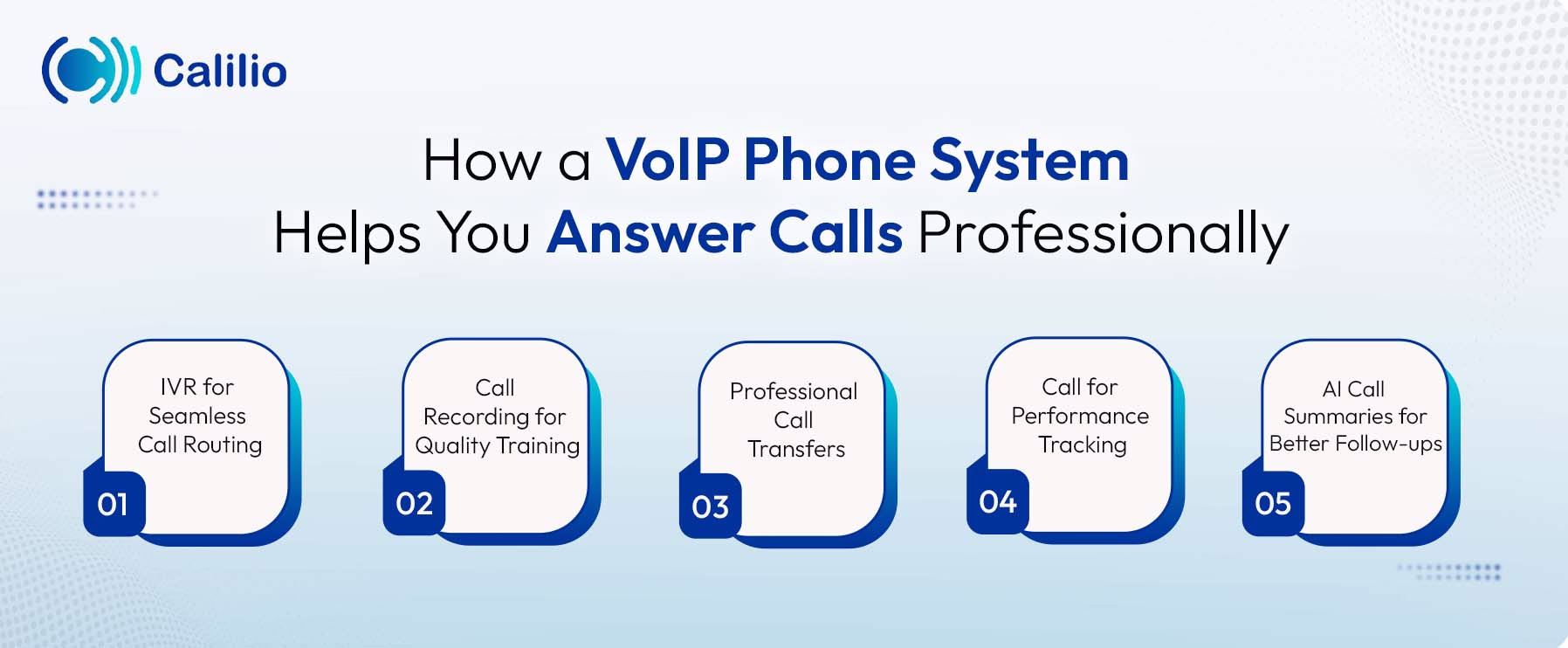 answering calls professionally with the help of voip phone system