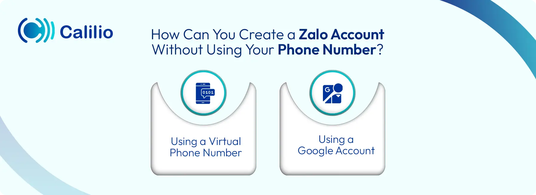 methods to create zalo account without using phone number