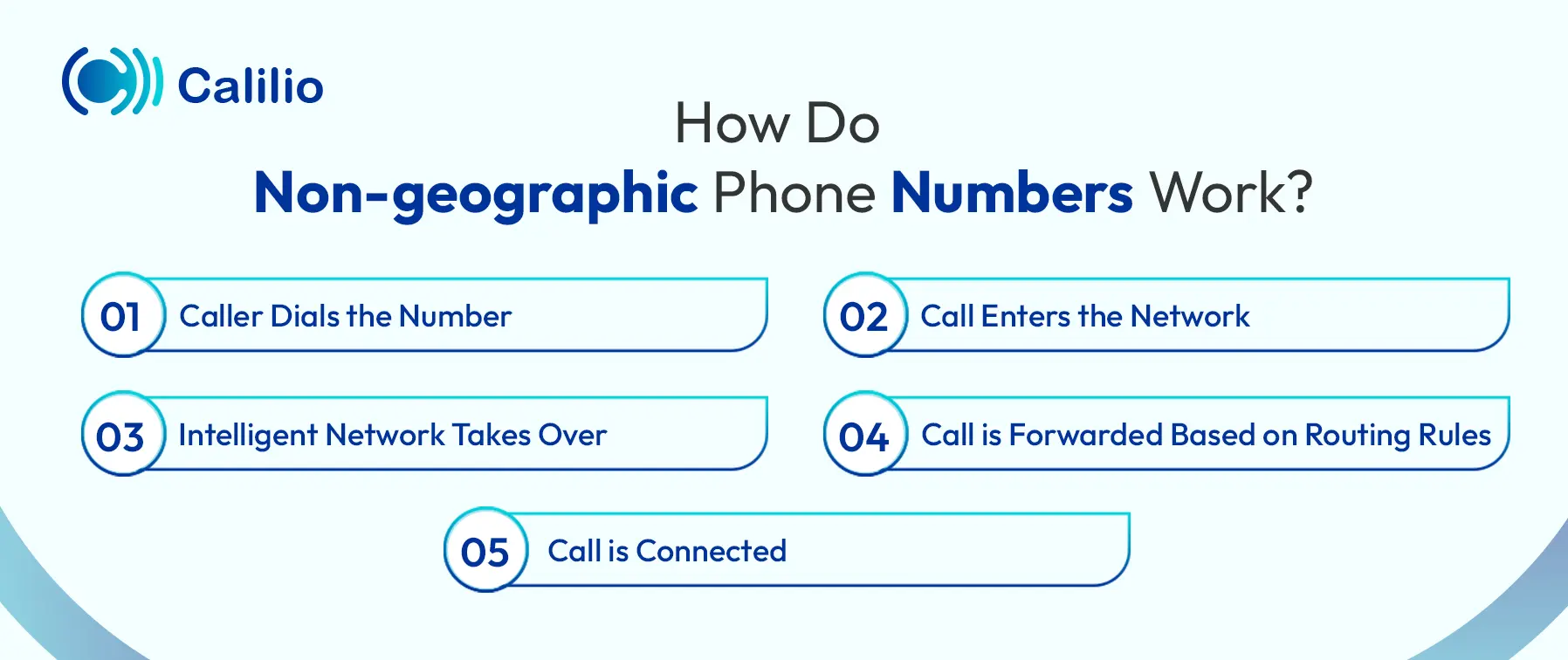 working methods of non geographic phone numbers