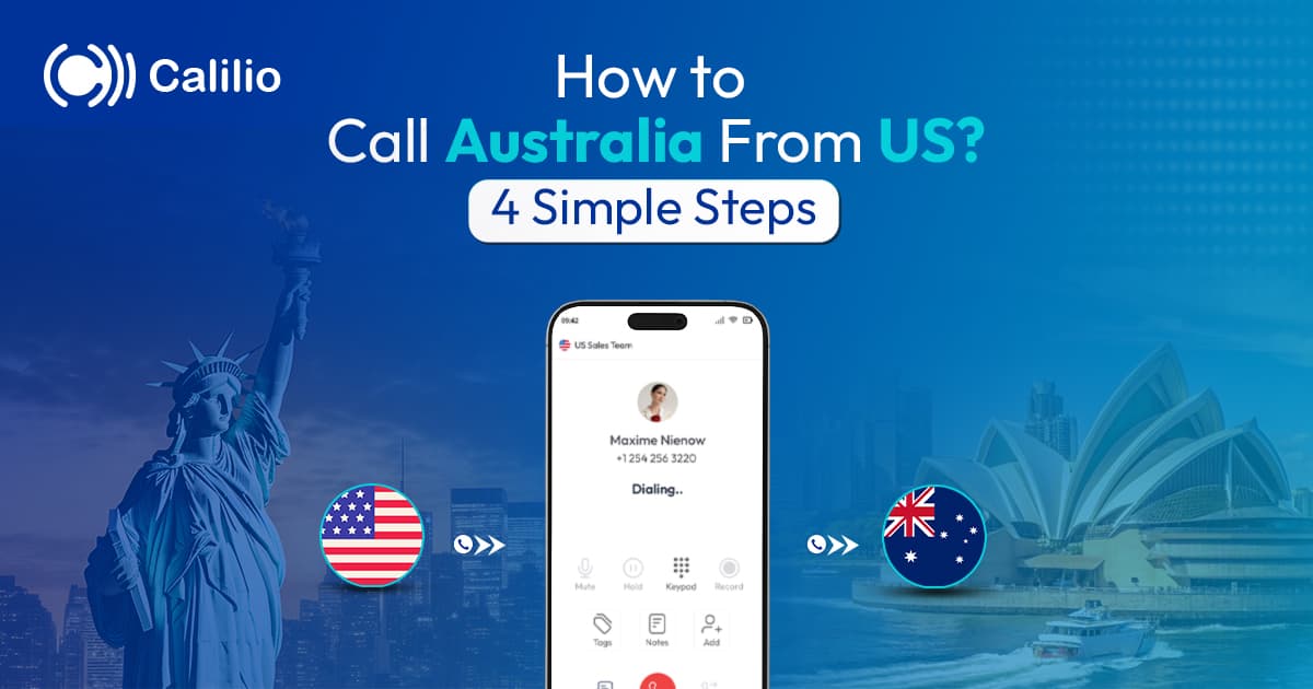 How to Call Australia From US | 4 Simple Steps