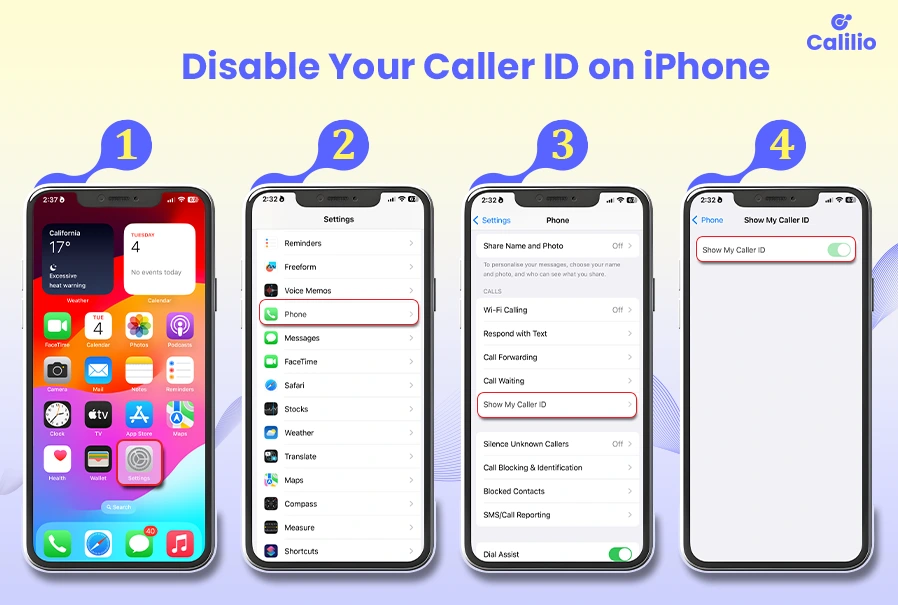 guidelines to call someone who blocked your number from iphone