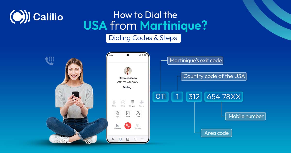 How to Dial the USA from Martinique? Dialing Codes & Steps
