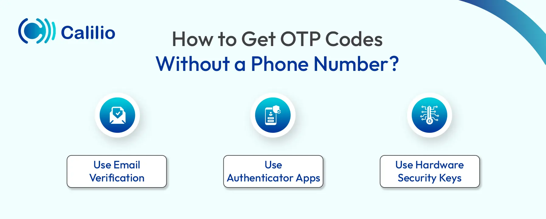 methods to get otp without phone number