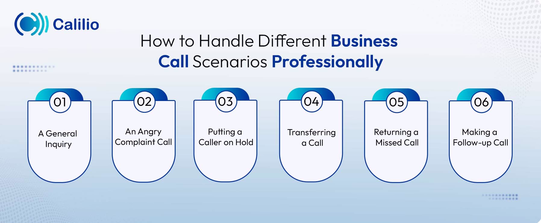 different ways to handle business call scenarios