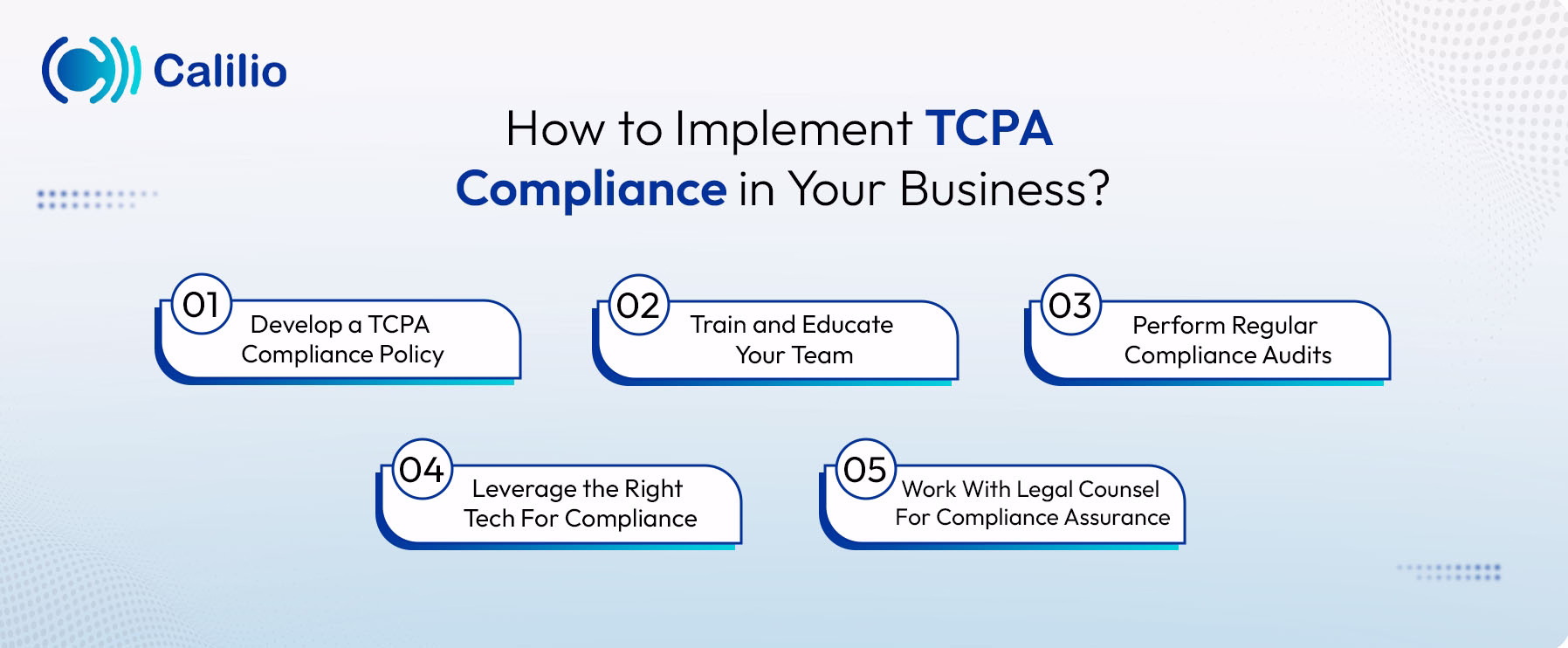 methods to implement compliance in your business