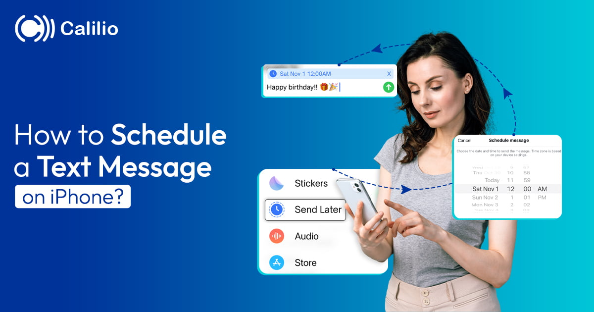 How to Schedule a Text Message on iPhone?