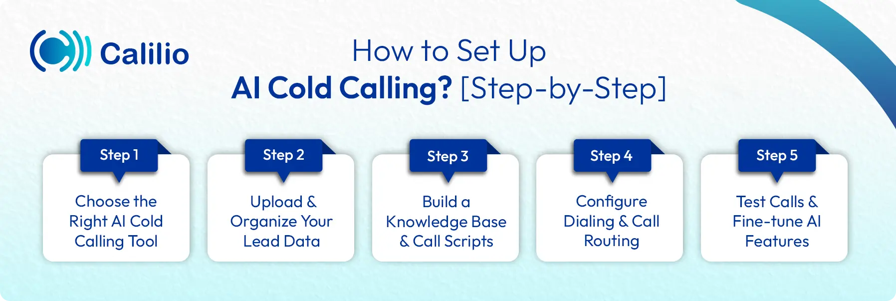 step by step guide to setting up ai cold calling