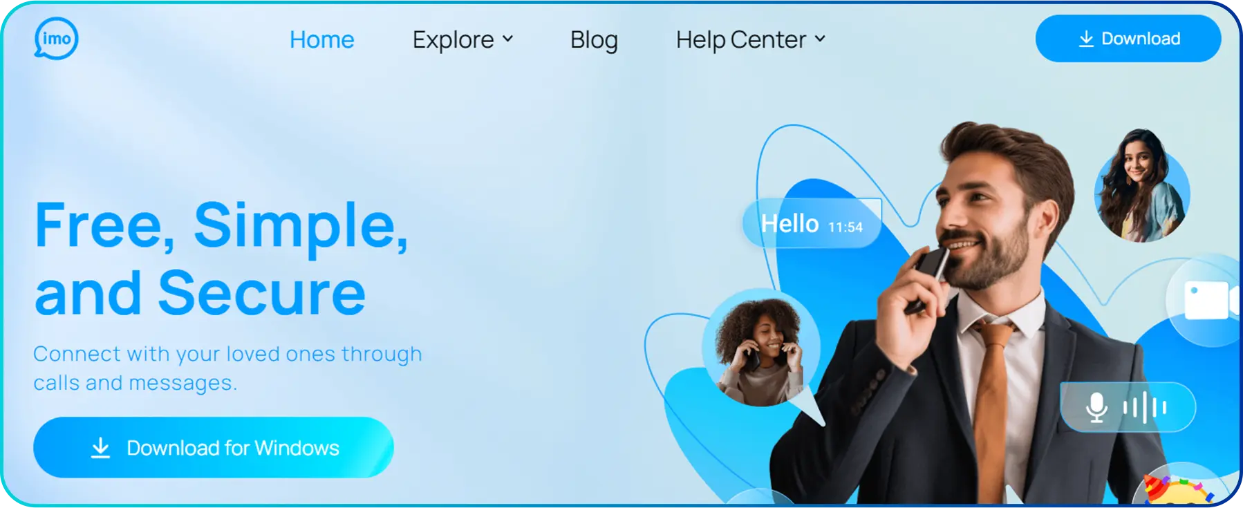 homepage of imo
