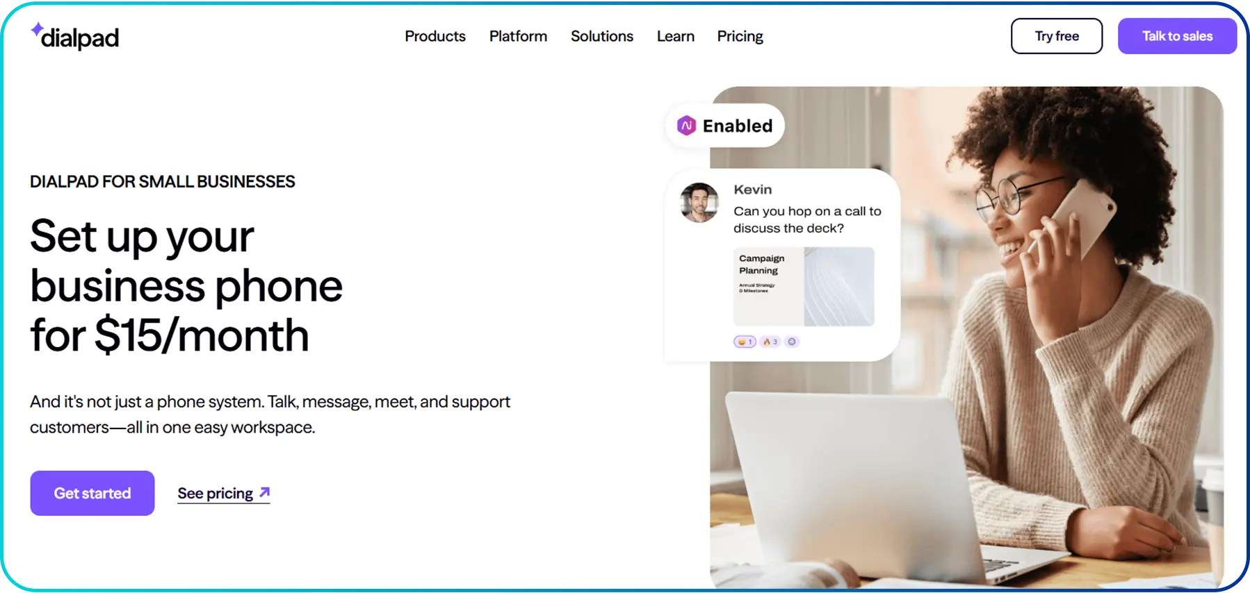 dialpad an affordable phone system for small business