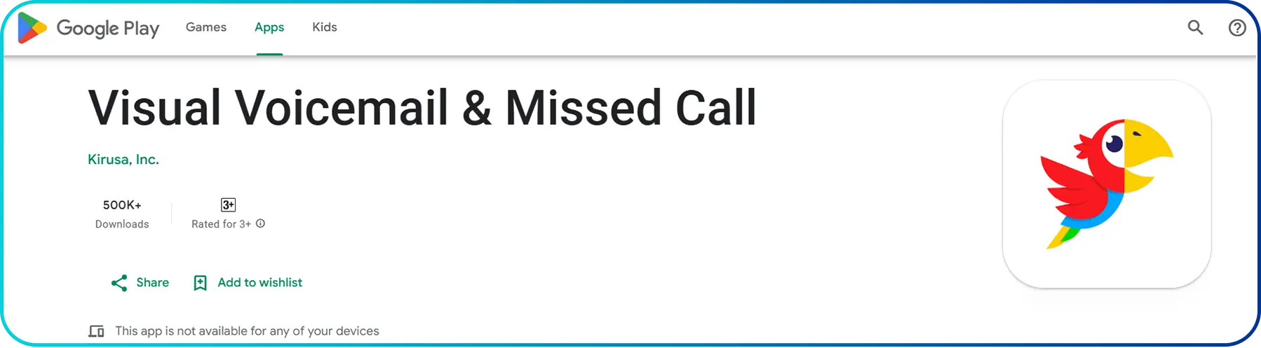 instavoice voicemail application