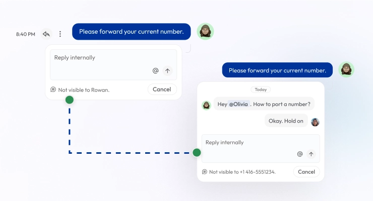 internal messaging icon