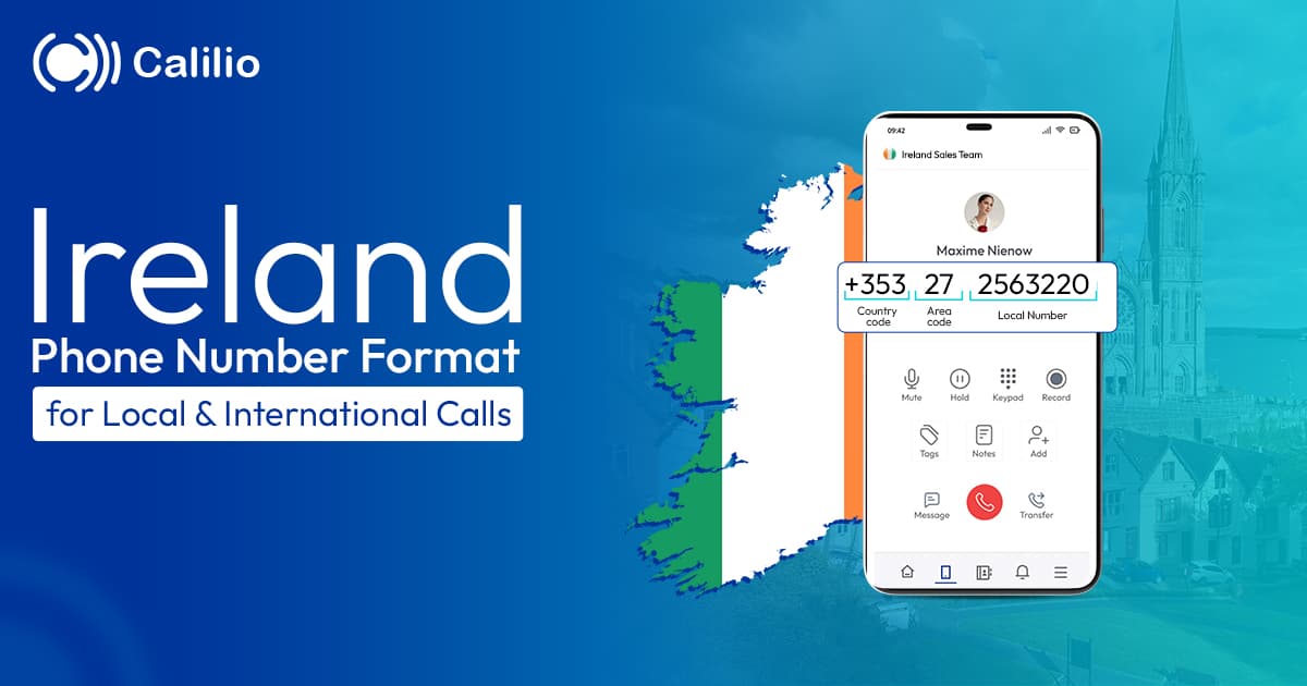 Ireland Phone Number Format for Local & International Calls