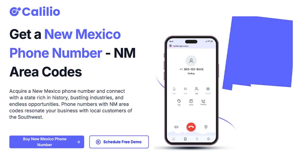 Get New Mexico Phone Numbers NM Area Codes 505 and 575