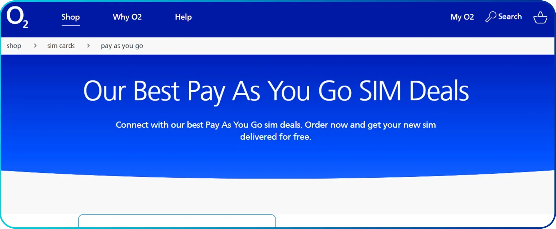 o2 as uk prepaid sim card for tourist