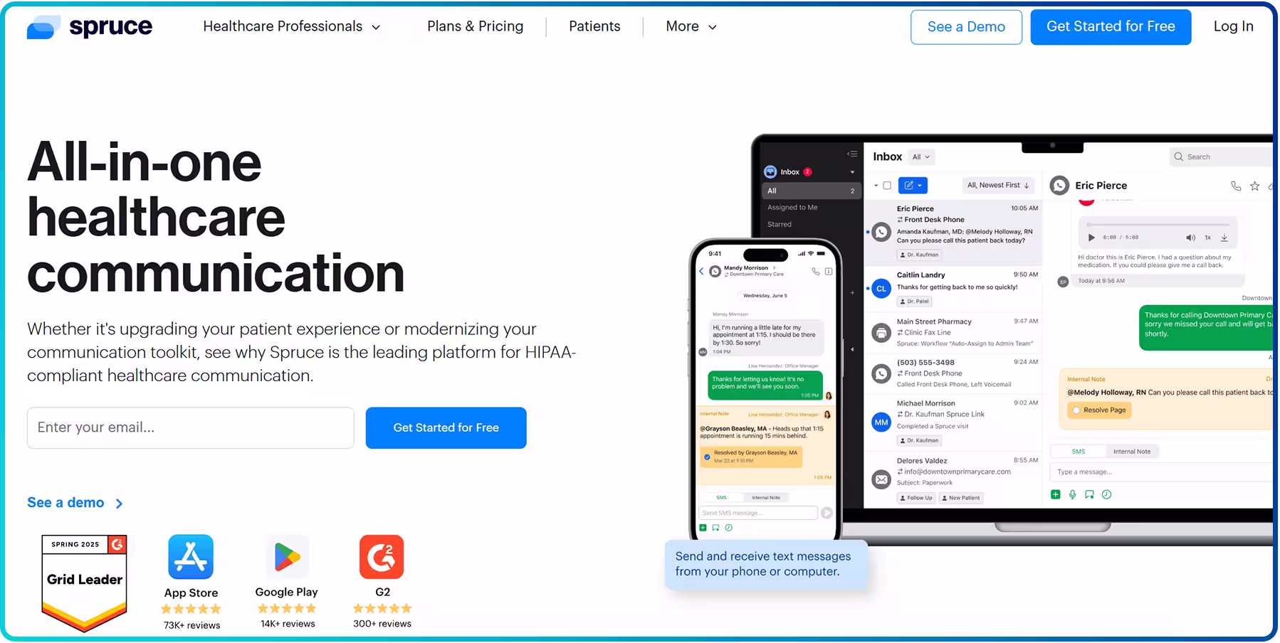 spruce health homepage