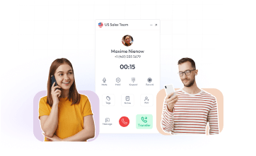Different features and settings of Calilio.