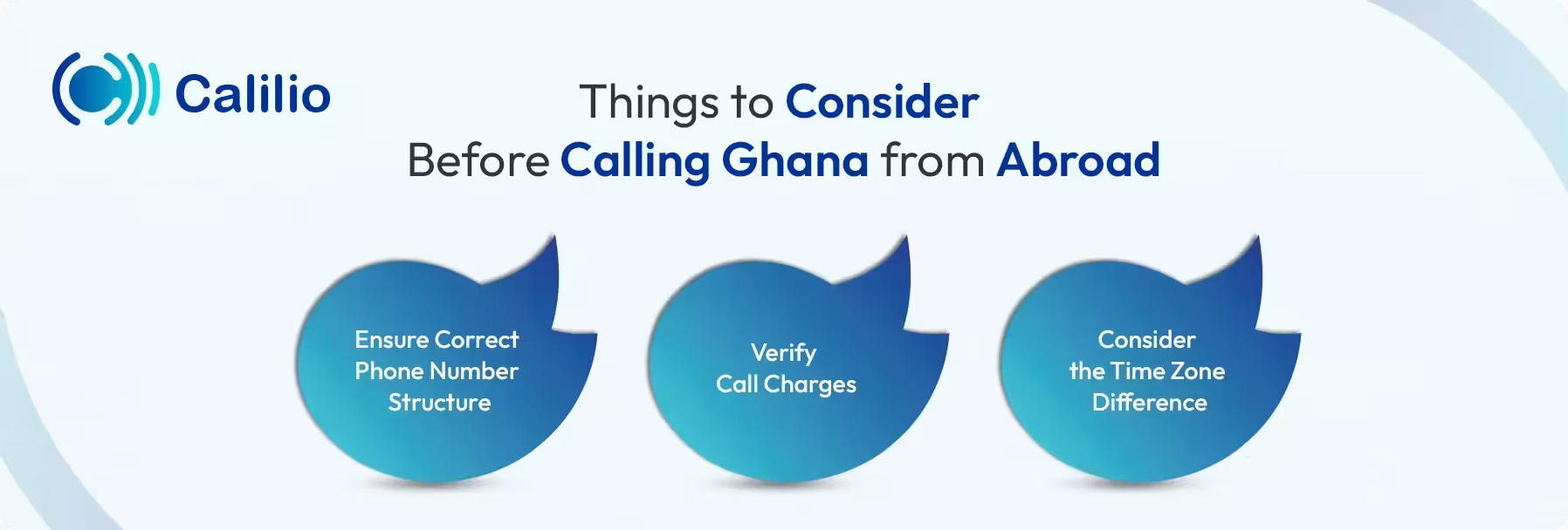 things to consider before calling ghana from abroad